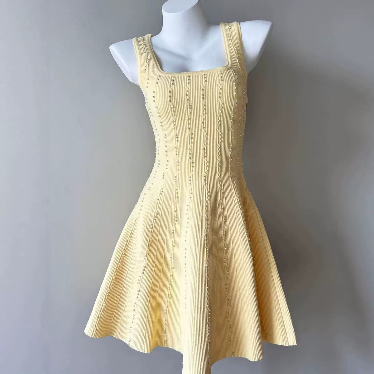 Pearl flare dress