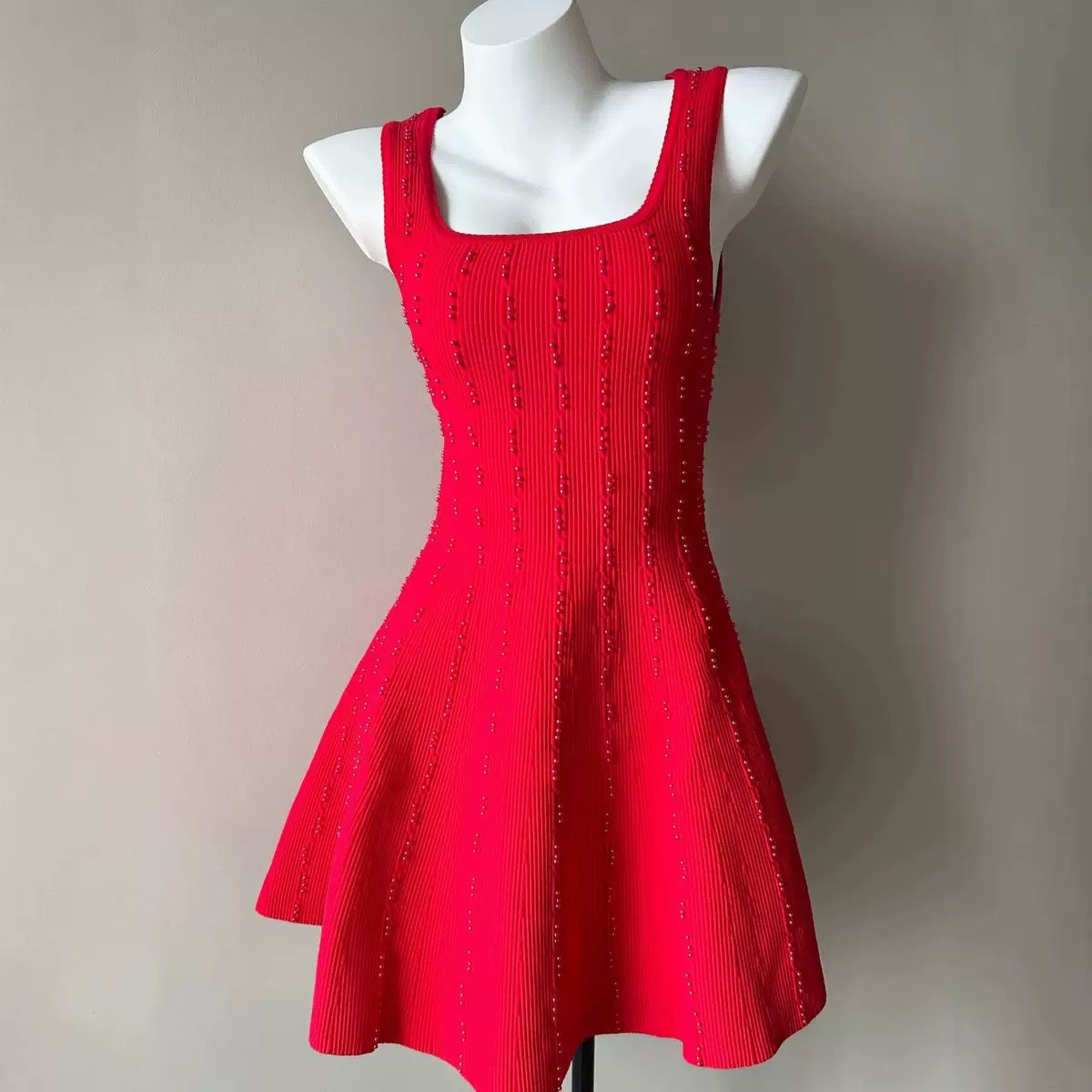 Pearl flare dress