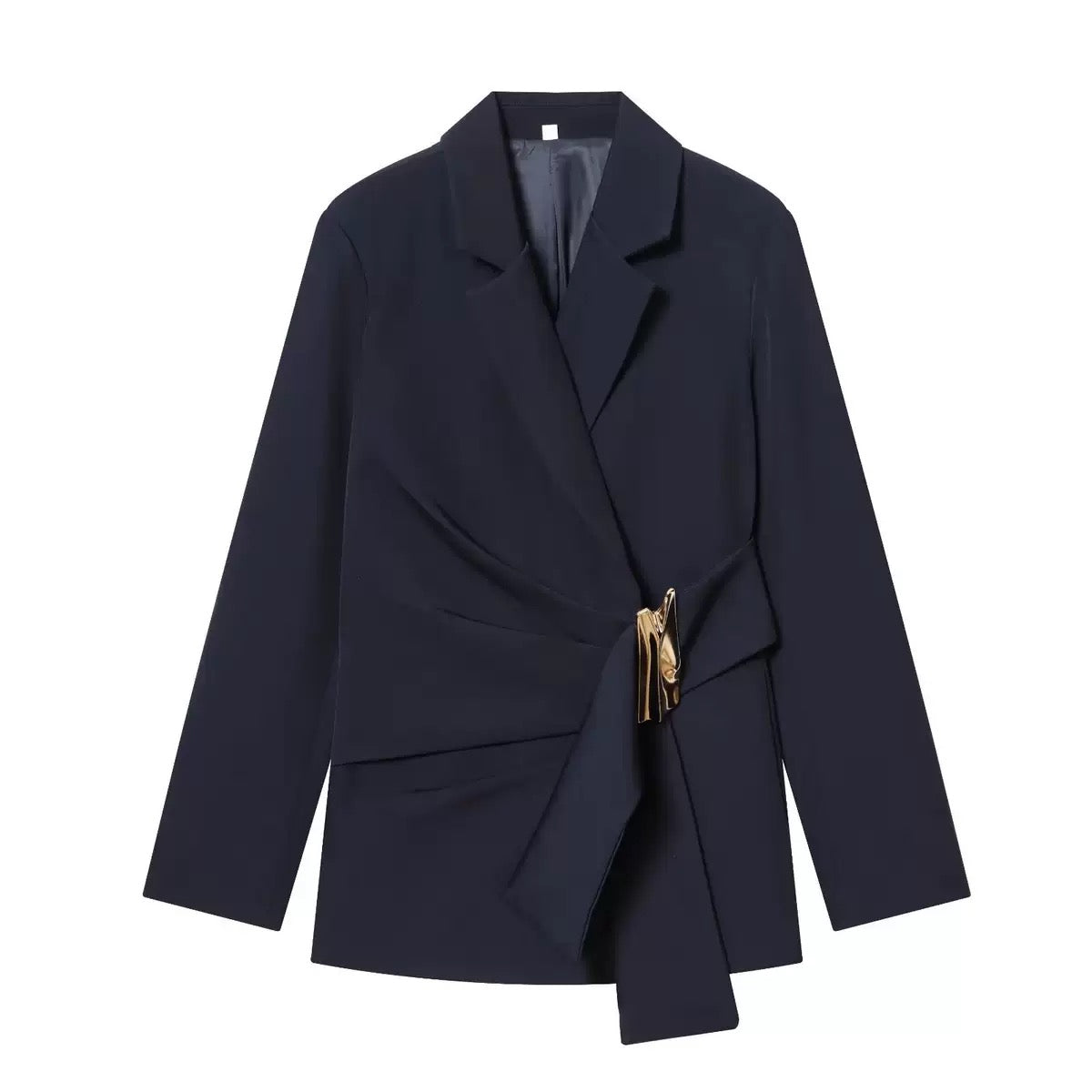 Luxe brooch blazer
