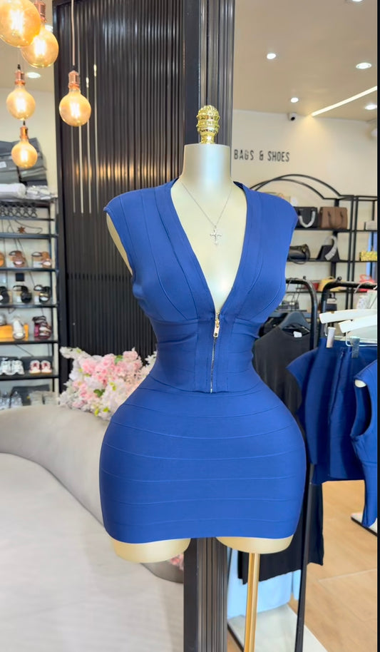 Blue bandage set