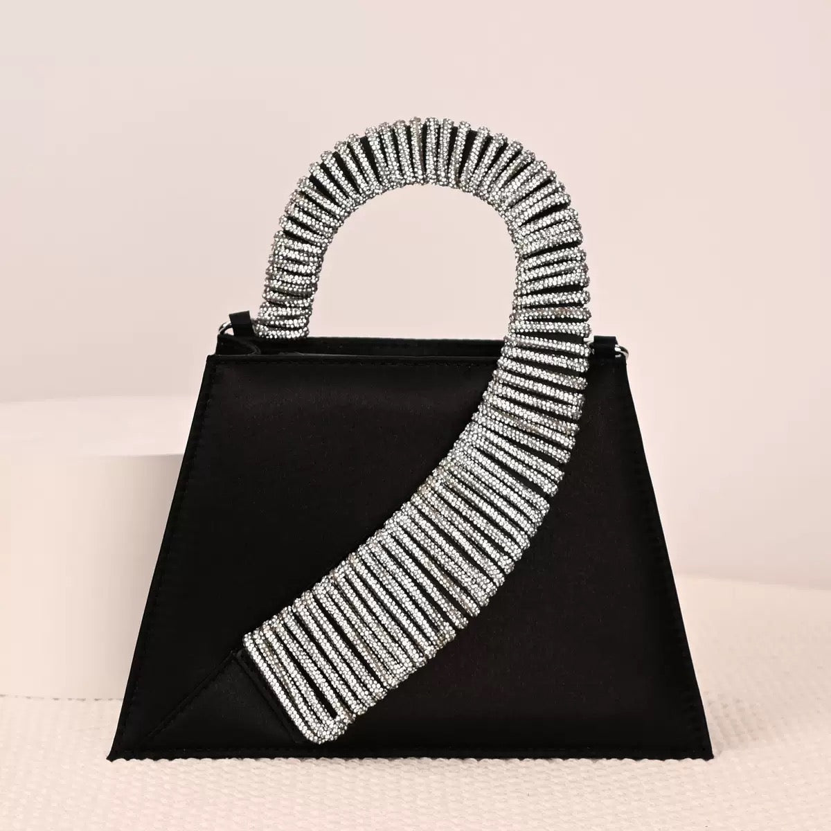 Luxe crystal purse