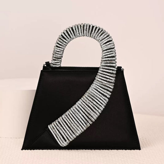 Luxe crystal purse