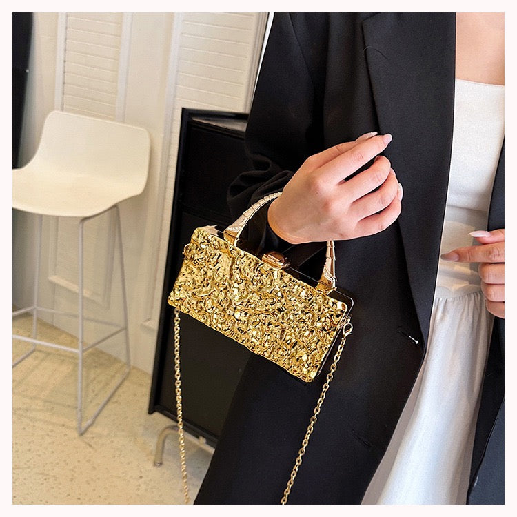 Acrylic bag (Gold)