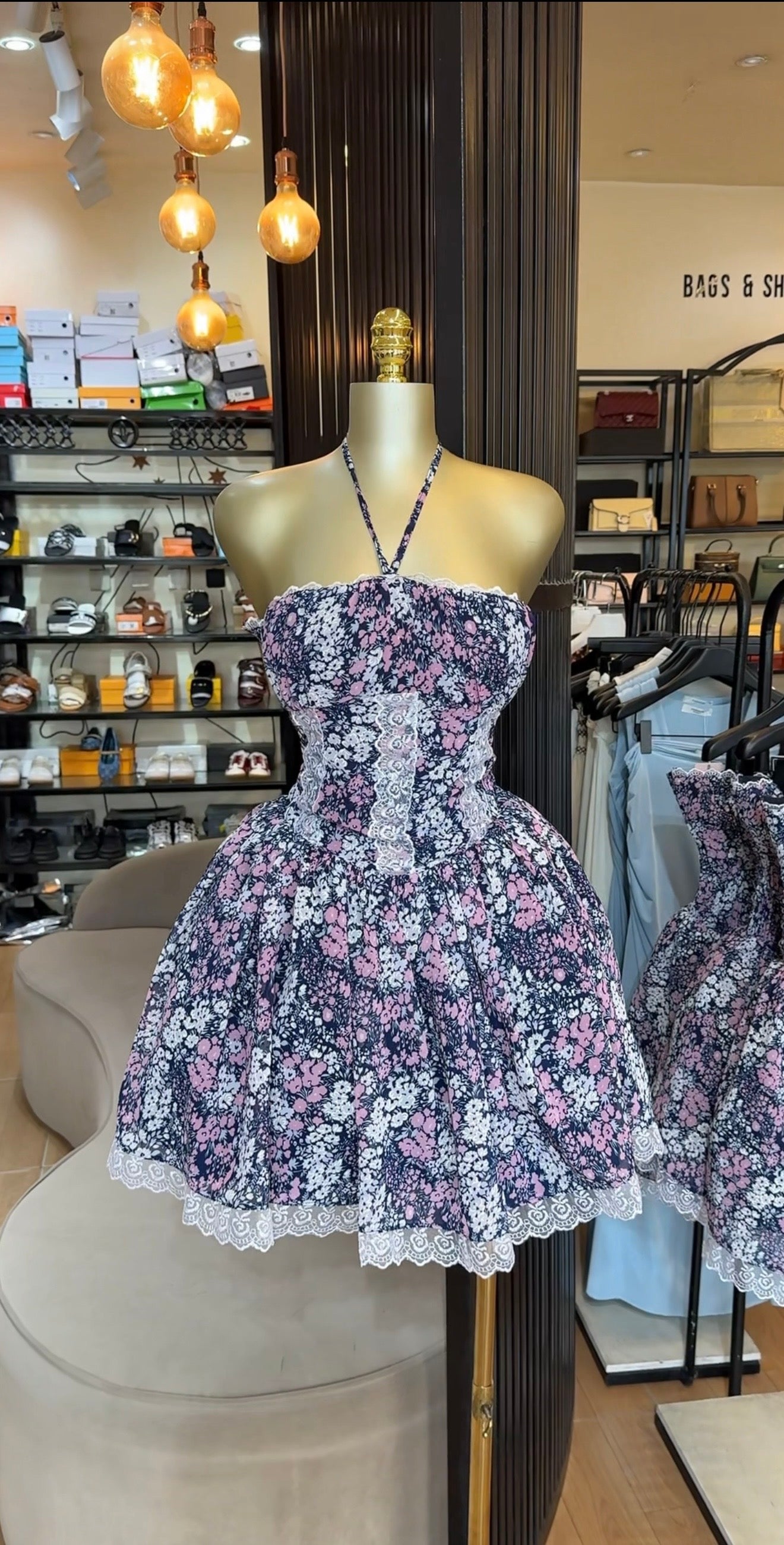 Island floral dress